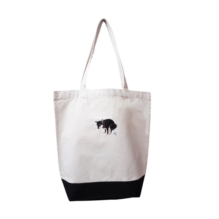 shiba SHIBA-INU POOPING TOTE【SHIBA-INU LIFE × PEGION】 – 柴犬ライフ ストア